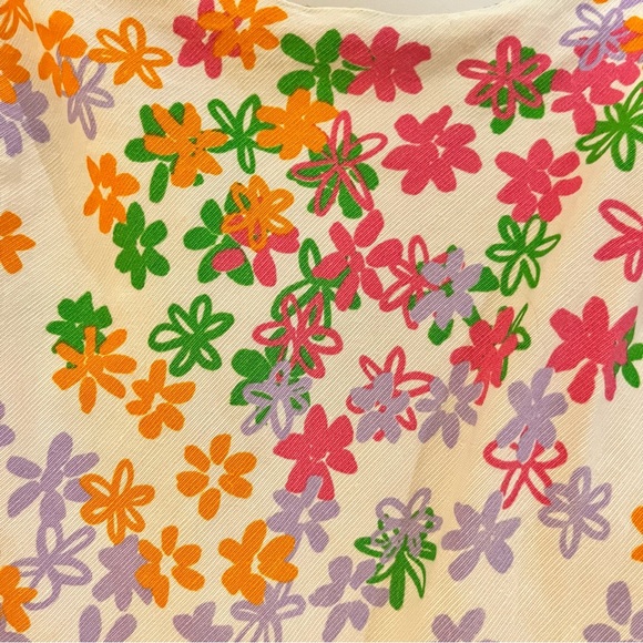 Asos short white dress asos design with flower patterns. - Picture 4 of 5